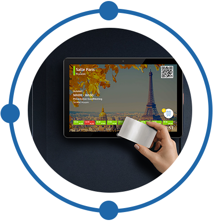 Possibilité de s'identifier via une carte NFC