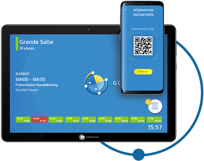 Fonctionnalité permettant la réservation instantanée par scan